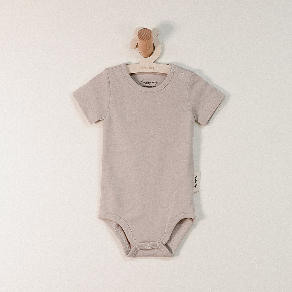 Baby Bodysuit - Short Sleeves - Sunday Hug - Sunday Hug - Cotton - S (3M) - Baby Essentials