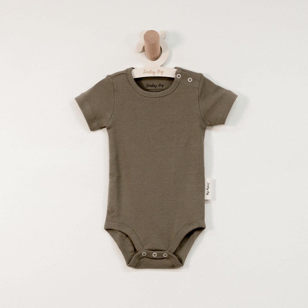 Baby Bodysuit - Short Sleeves - Sunday Hug - Sunday Hug - Cotton - S (3M) - Baby Essentials