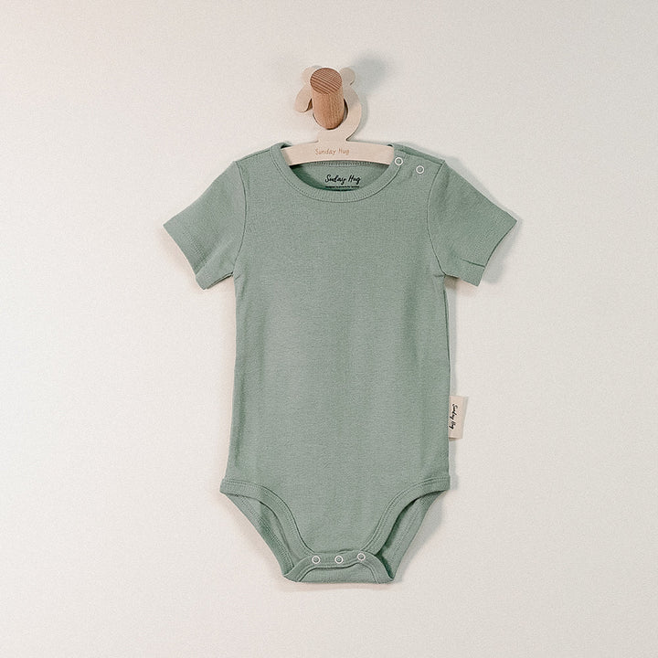 Baby Bodysuit - Short Sleeves - Sunday Hug - Sunday Hug - Cotton - S (3M) - Baby Essentials