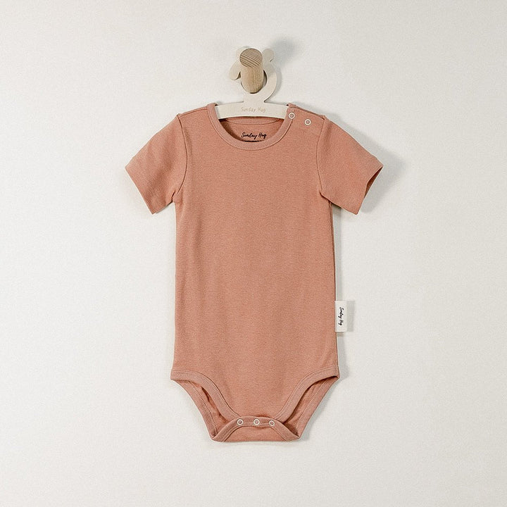 Baby Bodysuit - Short Sleeves - Sunday Hug - Sunday Hug - Cotton - S (3M) - Baby Essentials